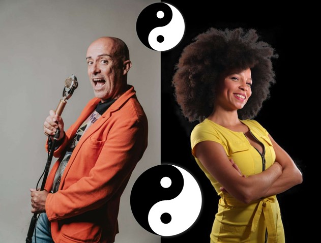 Como el Yin y el Yan, monólogos de humor